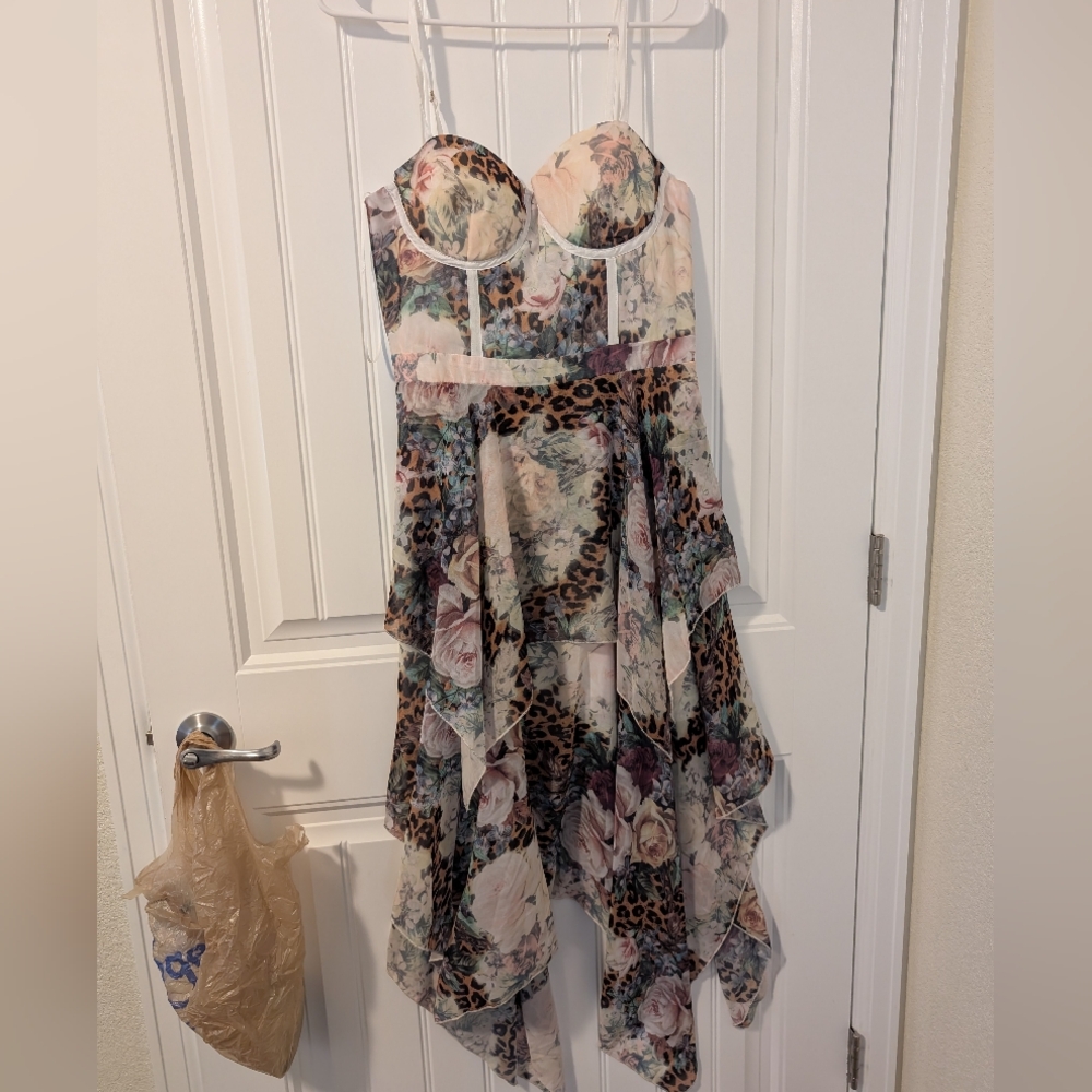 Fashion Nova Multicolor Animal Print Dress